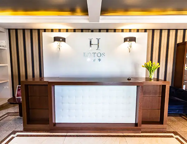 Wnętrze Hotelu Lotos