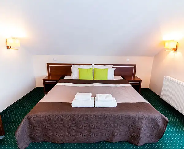 Wnętrze apartamentu w Hotelu Lotos