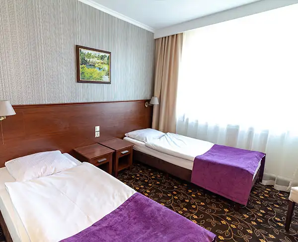 Pokój dwuosobowy w Hotelu Lotos